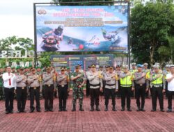 Siap Amankan Even Internasioanal, Polres Simalungun Menggelar Apel Pasukan Operasi Aquabike Toba 2023