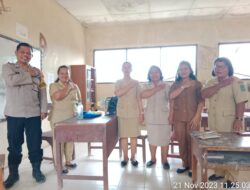 Bhabinkamtibmas Kecamatan Panei Sosialisasikan Keamanan Sekolah di SD Negeri Janggir Leto
