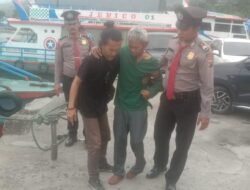 Sat Pam Obvit Simalungun Berikan Bantuan dan Layanan kepada Warga Sakit di Pelabuhan Tiga Raja