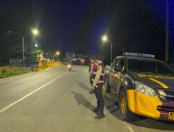 Polres Simalungun Gelar Patroli Malam Perintis Presisi untuk Keamanan Masyarakat