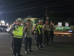 Polres Simalungun Gelar Patroli Skala Besar untuk Jaga Kamtibmas Menjelang PEMILU 2024