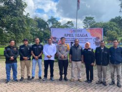 Kapolres Simalungun Hadiri Apel Siaga Jelang Tahapan Kampanye PEMILU 2024