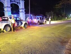 Sat Lantas Polres Simalungun Sukses Gelar Blue Light Patrol demi Keselamatan Berkendara