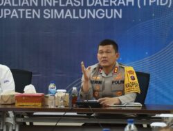 Kapolres Simalungun Sampaikan Kesiapan Pengamanan Jelang Natal 2023 dan Tahun Baru 2024 di High Level Meeting