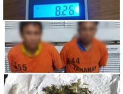 2 Pengedar Narkotika Ditangkap Polsek Parapat Polres Simalungun di Girsang Sipangan Bolon