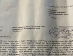 Dugaan Ijazah Palsu Caleg Terpilih Chairudin Lubis Resmi Dilaporkan ke Polda Sumatra Utara