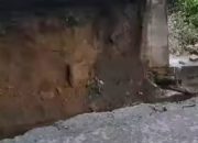 Jembatan Penghubung Simalungun Asahan Terputus