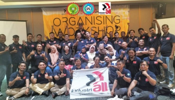 Ketua Pimpinan Cabang Kota Siantar Arif Sitanggang Dan Pimpinan Pusat FSP KEP SPSI Hadiri Meeting Organising Workshop Globalunion Industriall di Pekan Baru