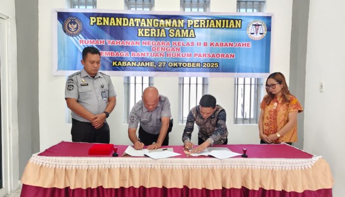 Penyelenggaraan Pos Bantuan Hukum: Sinergi Nyata Antara LBH Parsaoran dan Rutan Kabanjahe Dalam Mewujudkan Hukum Serta Keadilan