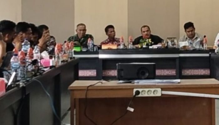 RDP DPRD Kabupaten samosir  Dengan 5 Desa kecamatan Simanindo Mengenai Kegiatan Koperasi Parna kaya Sejahtera