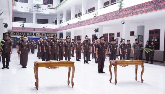 Kajati Sumut Pimpin Sertijab 15 Kajari