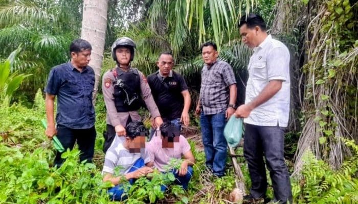 2 Pria Diamankan Dalam Penggerebekan Sarang Narkoba di Batubara