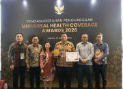 Tiga Kali Berturut-turut, Program Unggulan Bupati Samosir BPJS Gatis, Raih Penghargaan UHC