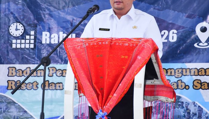 Bupati Samosir Buka Musrenbang RKPD 2027, Dorong Pembangunan SDM dan Penguatan Ekonomi