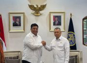 Bupati Samosir Temui Menteri Perhubungan,  Usulkan Pembukaan Jalur Penyeberangan Danau Samosir–Tongging