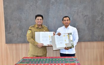 Bupati Samosir Terima Hibah Aset Rp.37 Miliar dari Kementerian PU