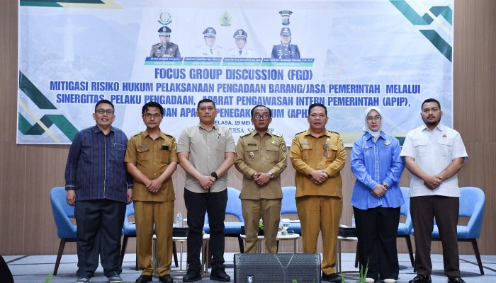 Mitigasi Risiko Hukum Pengadaan Barang dan Jasa, Pemkab Samosir Perkuat Sinergi Bersama APIP dan APH