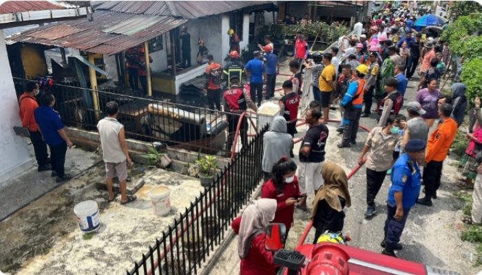 1 Unit Rumah Terbakar di Pematangsiantar